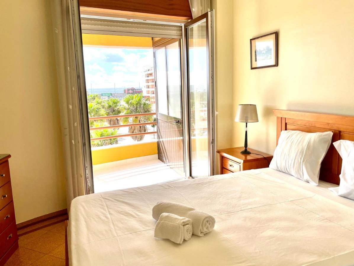 Cosy Sea View Apartment Costa de Caparica Ngoại thất bức ảnh